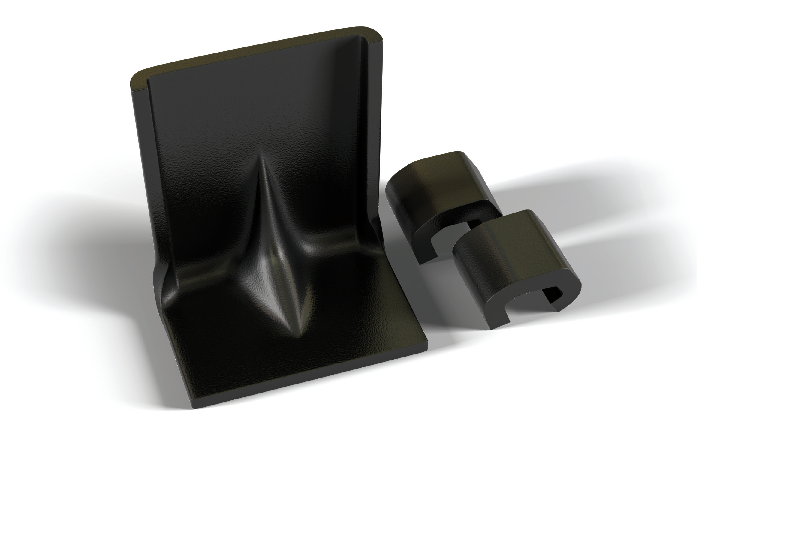 anti-slide utensil type Mathée I for concrete sleeper 60E1 (UIC 60) picture