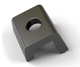 clamp plate for 60E1 rail